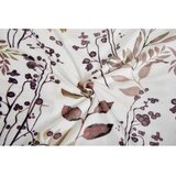 My House Bijela/smeđa posteljina za krevet za jednu osobu od mikropliša 140x200 cm Ramita – | shoptok.hr