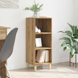 vidaXL Kreveta hrast artisan 32,5 x 34,5 x 90 cm Konstruirano drvo Cijene