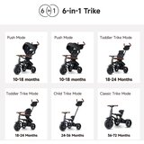 Qplay tricikl za decu Rito Deluxe Grey, 10m+ | Eponuda.com