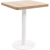 Bistro stol svjetlosmeđi 60 x 60 cm MDF Cijene