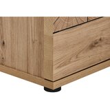 Landscape komoda, črna, barve hrasta | Shoptok.si
