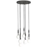 Open Design OR85341 - Luster na sajli ERO 8xG9/8W/230V crna | Eponuda.com