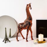 Atelier Del Sofa dekorativna figura giraffe 2, 20x45x8 cm, bronzane boje Cene