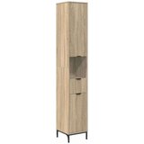 vidaXL Visoki ormarić za kupaonicu sonoma hrast 31.5 x 33 x 190 cm | shoptok.hr