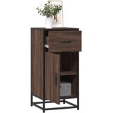  Komoda boja hrasta 35,5x35x76 cm konstruirano drvo i metal | shoptok.hr
