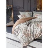 Mijolnir Podaljšana sivo-bež posteljnina za zakonsko posteljo iz bombažnega satena 240x220 cm Blatt – | Shoptok.si