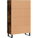  Visoka komoda boja hrasta 69,5 x 31 x 115 cm konstruirano drvo | Eponuda.ba