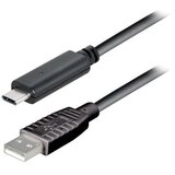 Transmedia USB type C plug - USB 2.0 type A plug 1,0m | shoptok.hr
