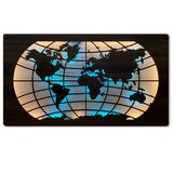  Li-Go 4709/DUB2 - LED RGBW zidna dekoracija LED/24W/230V 125x74 cm hrast + daljinski upravljač | Eponuda.com