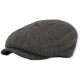 Barbour Kape s šiltom Cap Fyne Tweed Baker Boy - Olive Zelena