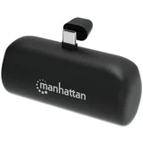 Powerbank Manhattan 1026336 5000mAh 10W/Black/USB-C