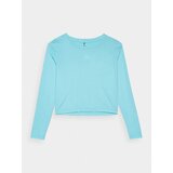 4f Women's Sports Quick-Drying Long Sleeve T-Shirt loose - Blue | Shoptok.si
