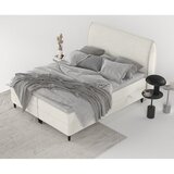 Maison de Rêve Kremno bela boxspring postelja s prostorom za shranjevanje 140x200 cm Melba – | Shoptok.si