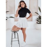 DStreet Damski sweter prążkowany z krótkim rękawem GIRLGLORY czarny | Shoptok.si