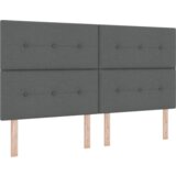 Box Spring Krevet s madracem i klupom Tamno siva 180x200 cm | shoptok.hr