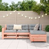  4-dijelni set vrtnih sofa od masivne duglazije i jelovine | shoptok.hr