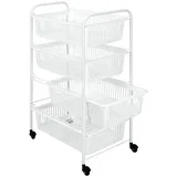 mobilna polica s 4 košare India, dužina 35 cm