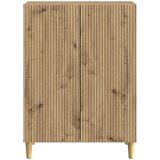  Kreveta Hrast artisan 66 x 34,5 x 90 cm Konstruirano drvo | shoptok.hr