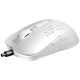 miš LW01 wired gaming / optical / 12000 dpi / white