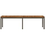  Vrtna klupa 161 x 35 x 45 cm Čvrsto drvo akacije Pravokutni | shoptok.hr