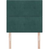  Naslon za glavo S pritrdilnimi gumbi Temno zelena 90 cm Žamet, (22052700) | Shoptok.si