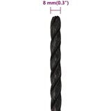  Radno uže crni 8 mm 500 m od polipropilena | shoptok.hr