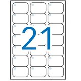 Apli nalepke za zamrzovalnik 63,5 x 33,9 mm, 24/stran, 10 listov | Shoptok.si