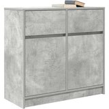  Komoda s ladicama beton siva 80x34x76 cm konstruirano drvo | shoptok.hr