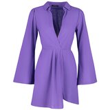 Trendyol Dress - Purple - Shirt dress Cene