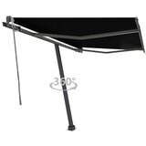 vidaXL prostostoječa avtomatska tenda 300x250 cm antracitna | Shoptok.si