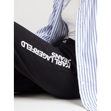 Karl Lagerfeld jeans Hlače črna / bela | Shoptok.si