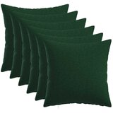  Jastuk s jastukom HEERLEN 6 kom. Tamnozelena Tkanina - Tamnozelena 30 x 30 cm 6 | shoptok.hr
