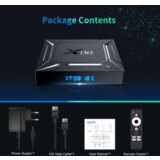 Gembird GMB-X96 M200 2/16GB smart tv box S905X5M quad arm G310V2, 2x4K 2.4&5G, 1000M, bt, android 14 Cene