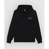 Screeny Front & Back Pulover s kapuco black