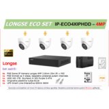 Longse IP POE SET IP-ECO4XIPHDD – 4MP + UPS | Eponuda.ba