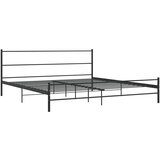 Furnova Posteljni okvir črn kovinski 180x200 cm, (21931772) | Shoptok.si