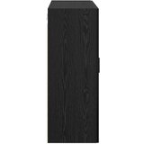 vidaXL Ormarčići montirani na zid 2 pcs Crni hrast 69.5 x 34 x 90 cm | shoptok.hr