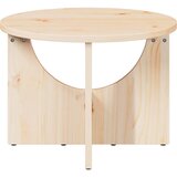  Kava Stol Prirodna 50 x 50 x 35 cm Masivna borovina | shoptok.hr