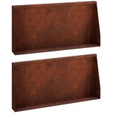  Zid za zadržavanje 2 kom. 80 x 12 x 40 cm Otporni čelik Rđa | shoptok.hr
