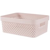 Curver Svetlo rožnata plastična škatla za shranjevanje 36x27x14 cm Pure – Cene