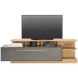 Mömax tv-element limit, barva hrasta, temno siva | Shoptok.si