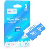 hoco. Micro SD kartica, 64GB, class 10 - MicroSD 64GB Class10 (85829) | Eponuda.ba