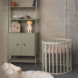 Waldin Oval krevetić 7u1 s madracem OLIVE | shoptok.hr