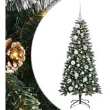  Umjetno božićno drvce Zelena 120 cm PVC, plastika i čelik | shoptok.hr