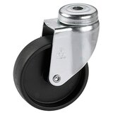 STABILIT Krmilno pohištveno kolesce (50 mm, Nosilnost izdelka: 35 kg, Navadni ležaj, Višina: 66 mm, Z zadnjo luknjo) | Shoptok.si