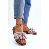 Boto Women's Grey Sandals with Decorations Bunlia | ePonuda.com