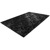 Kayoom RAVNO TKANA PREPROGA Bijou 225 Schwarz / Silber 200/290 cm črna, srebrne barve | Shoptok.si