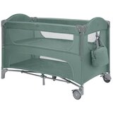 Kikka Boo Krevetac Milky Way premium 2 nivoa sa rancem i spuštajućom stranicom Green KKB11151 Cene