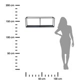  Zidna polica LOFT 30x90 cm | Eponuda.com
