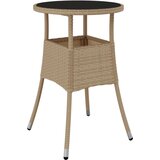  3-dijelni vrtni bistro set od poliratana s jastucima bež | shoptok.hr